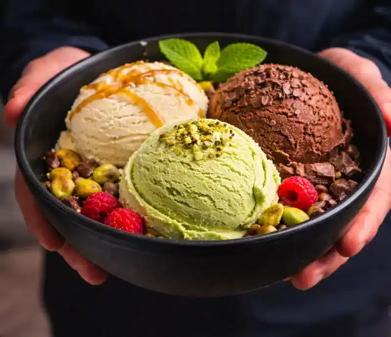 desserts glaces artisanales basilic & co